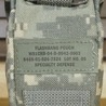 米軍放出品 フラッシュバンポーチ MOLLE II クイックリリースバックル UCP迷彩