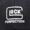 Glock Perfection 帽子 ロゴ入り ブラック