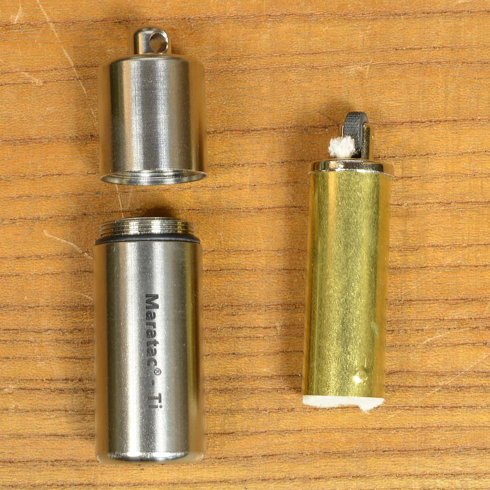 MARATAC ライター Peanut XL Lighter 防水 キーホルダー ミリタリー