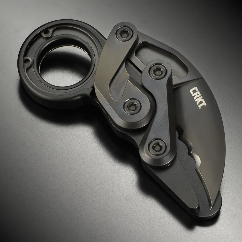 ミリタリーショップ レプマート / CRKT 折りたたみナイフ キネマチック PROVOKE カランビット 4040V セレーション付き