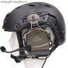 Z-Tactical タクティカルヘッドセット FASTヘルメット用 Comtac II モデル
