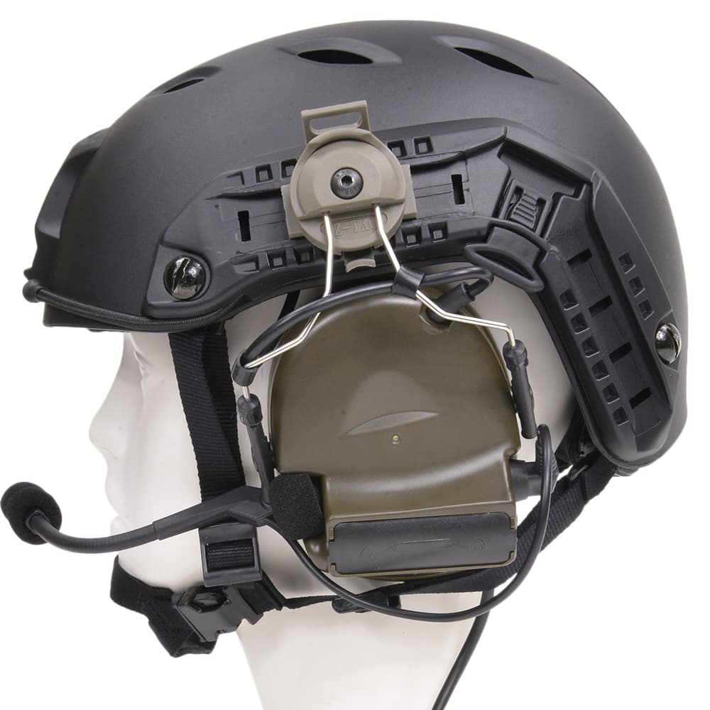 ミリタリーショップ レプマート / Z-Tactical タクティカルヘッドセット FASTヘルメット用 Comtac II モデル