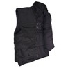 セキュリティベスト 中綿 ボディウォーマー ブラック