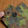 ドイツ軍放出品 テント用ポール&ペグ収納袋 フレクター迷彩