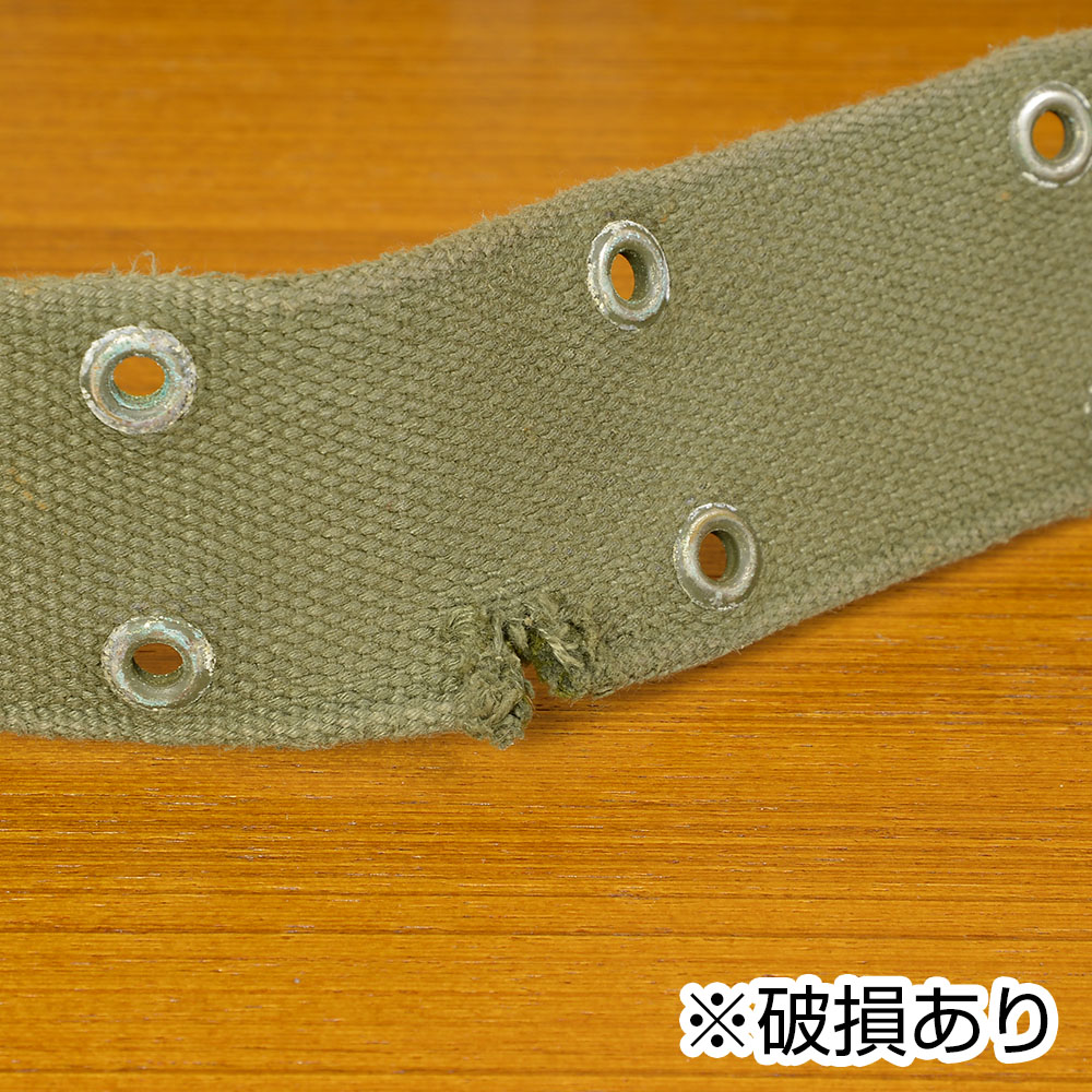 フランス軍放出品 ピストルベルト FA-MAS モスグリーン サスペンダー