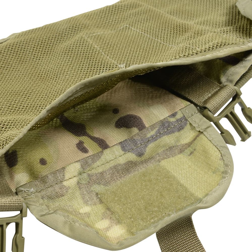 ミリタリーショップ レプマート / 米軍放出品 チェストリグ MOLLE II ライフルマガジン8本収納可能 マルチカム