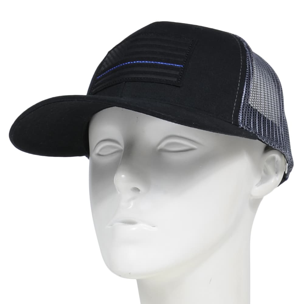 LA POLICE GEAR メッシュキャップ TBL SUBDUED 星条旗 レザーパッチ