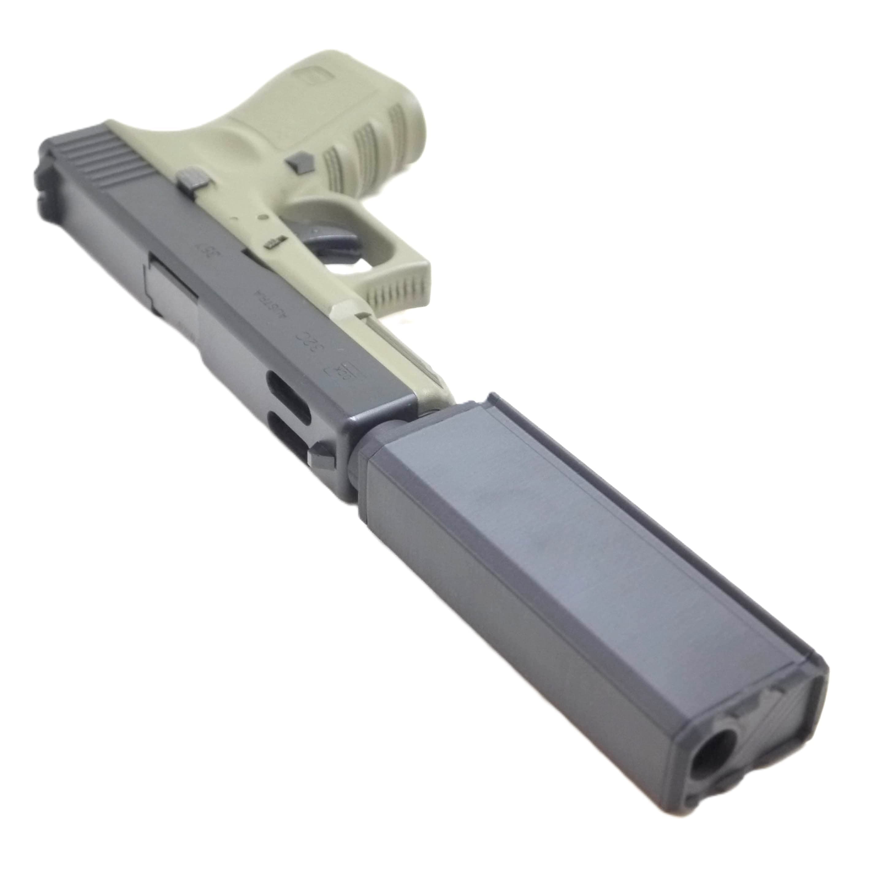 F&F GUNPARTS サプレッサー 14mm逆ネジマズル対応 オスプレイマイクロ