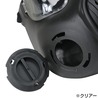 フルフェイスガード M50ガスマスク型 ヘルメット装着アダプター付