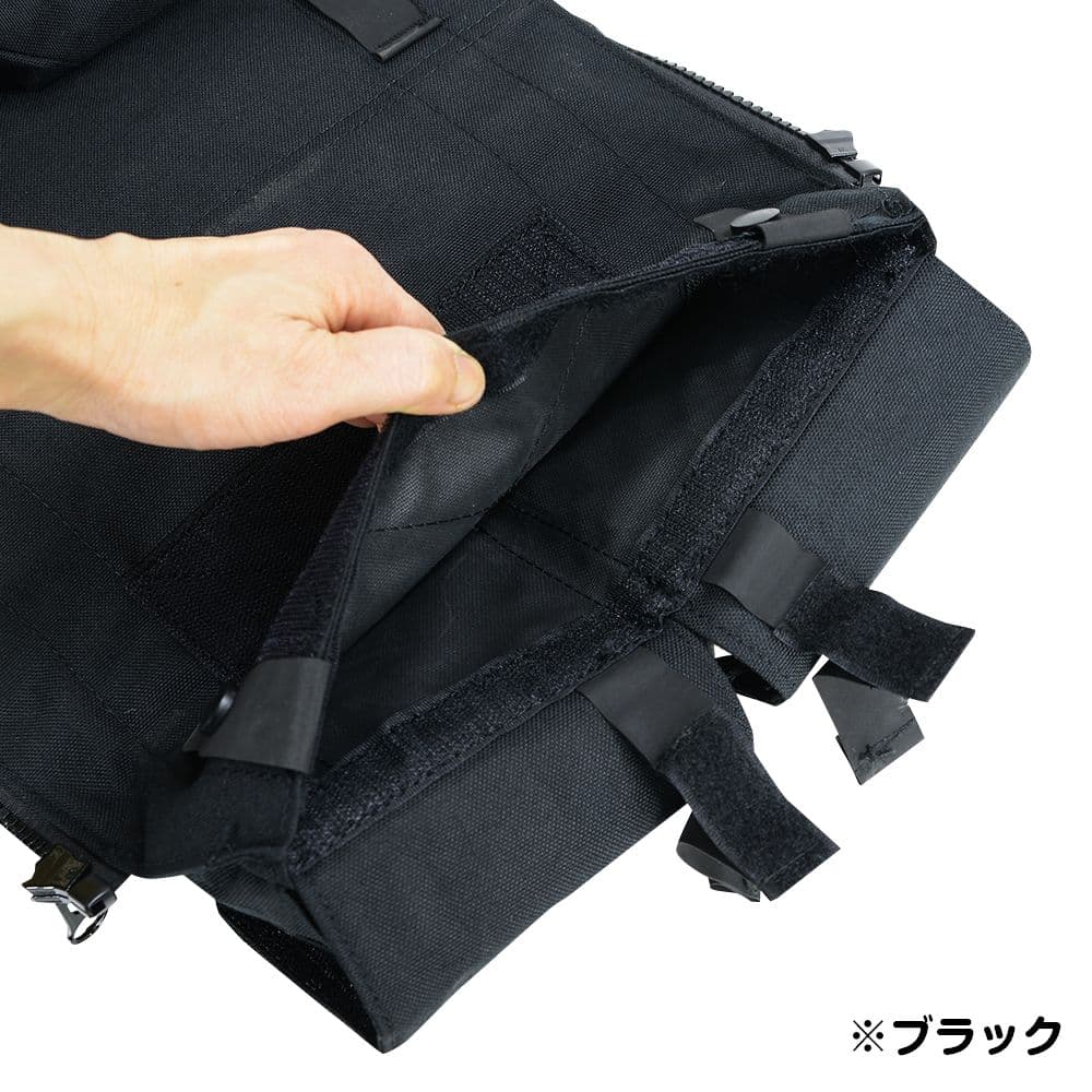 S&T ユーティリティポーチ ZIP-ON バックパネル 2.0 ジッパー取付
