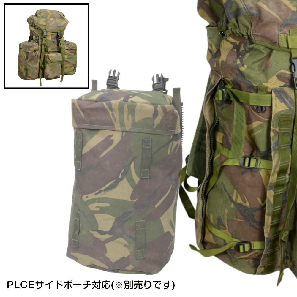 ミリタリーショップ レプマート / イギリス軍放出品 バックパック DPM迷彩 MOLLE対応 PLCE装備