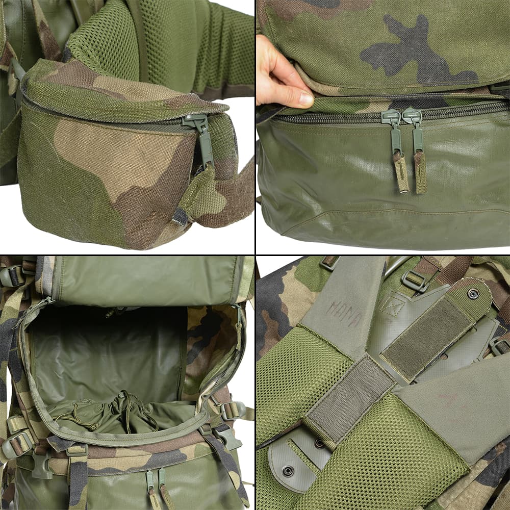 フランス軍放出品 F-2バックパック 90L CCE迷彩 | ミリタリーショップ
