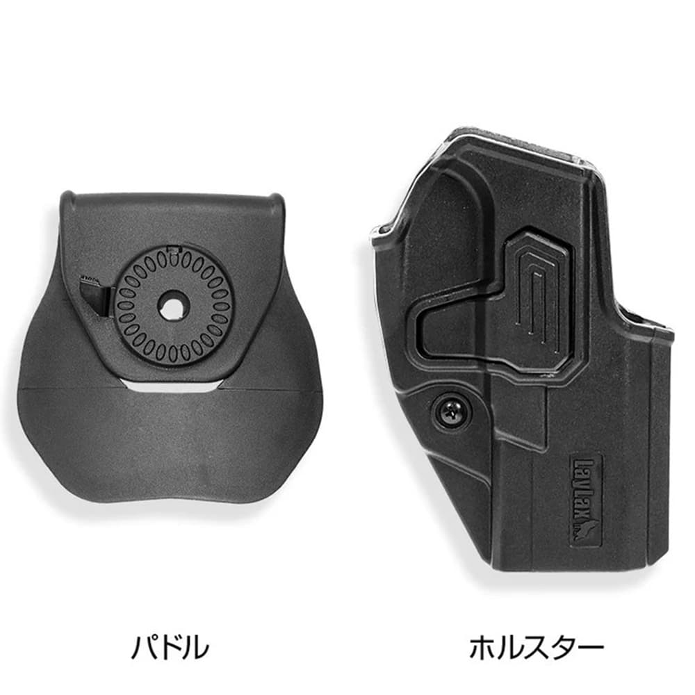 LayLax CQCホルスター Battle Style ソーコム Mk23対応 右利き用