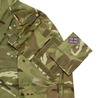 イギリス軍放出品 コンバットシャツ MTP迷彩 UBACS ジッパー付き オールカモフラージュ