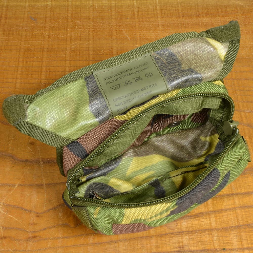 オランダ軍放出品 ユーティリティポーチ タクティカルベスト胸部用