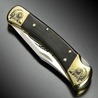 BUCK 折りたたみナイフ 110 限定品 イエローホースカスタム インディアンチーフ刻印