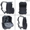 フラットパック 容量可変式バックパック D3チェストリグ取付対応
