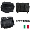 イタリア軍放出品 バックパック 帆布製 チェーン付き ブラック