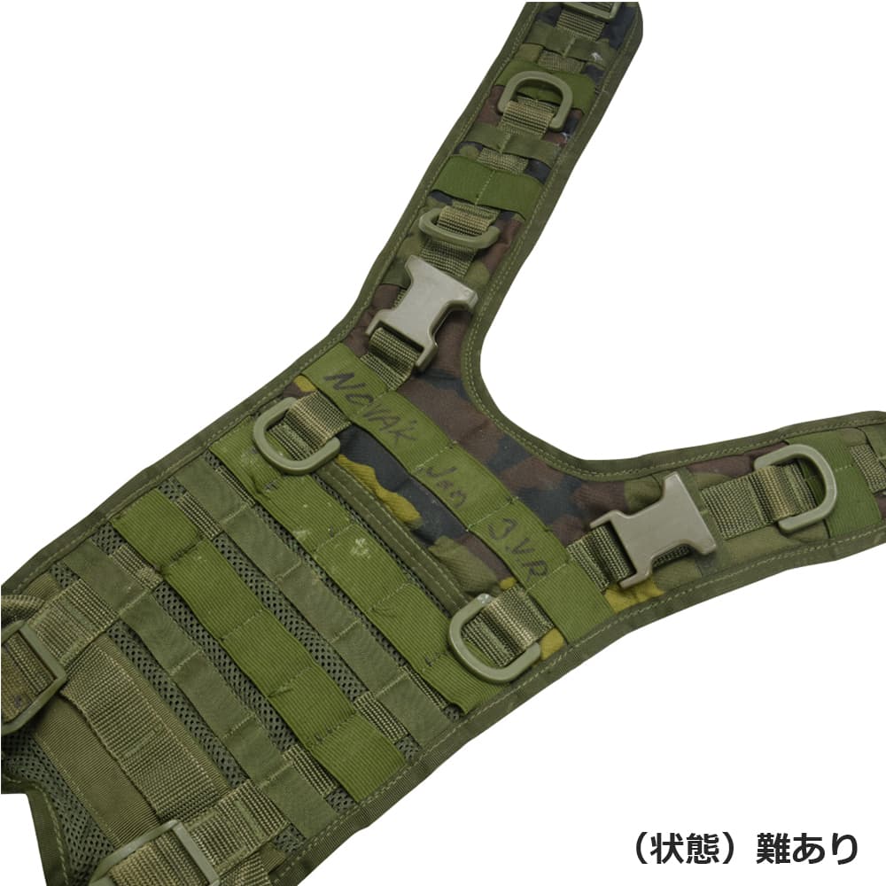 チェコ軍放出品 タクティカルベスト MNS-2000装備 Vz95迷彩 [ 難あり