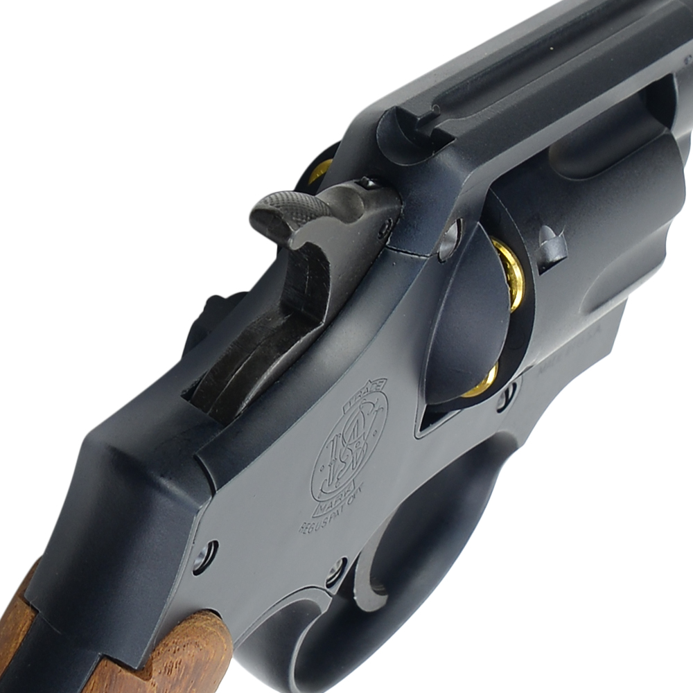HWS 発火式モデルガン S&W ビクトリー 4インチ ブルーブラック仕上げ
