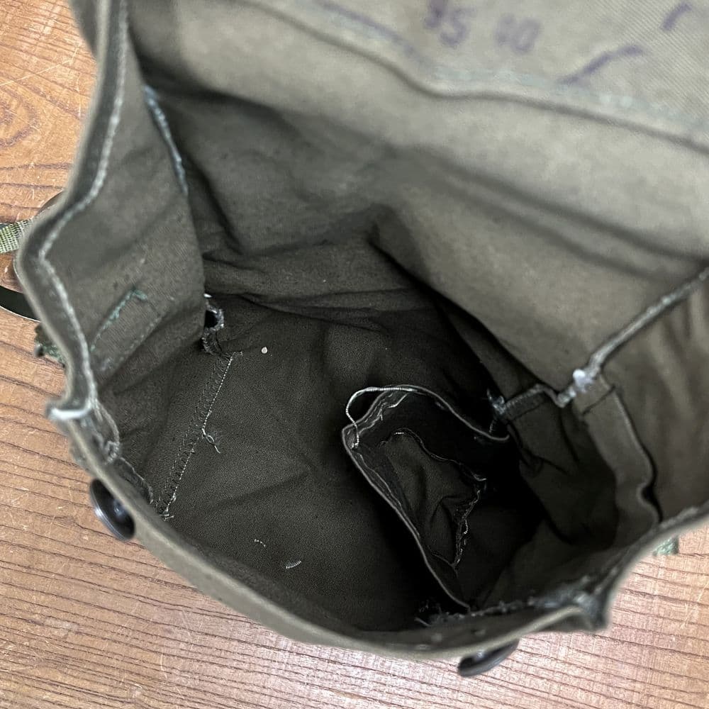 チェコ軍放出品 ガスマスクバッグ コットン製 OD | ミリタリーショップ
