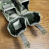 イギリス軍放出品 ダブルマガジンポーチ PLCE装備 ベルクロ式フラップ MTP迷彩 6本収納