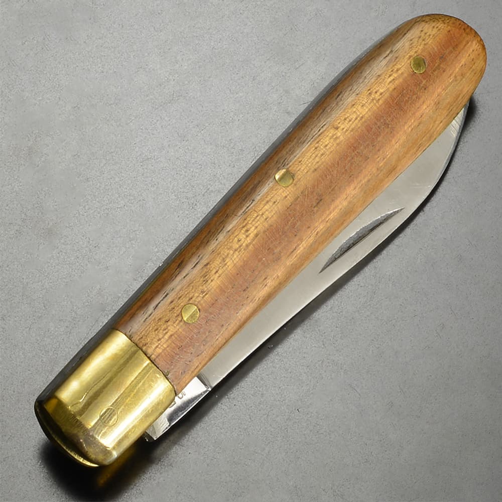 ハンドメイド 折りたたみナイフ 木製ハンドル | ミリタリーショップ