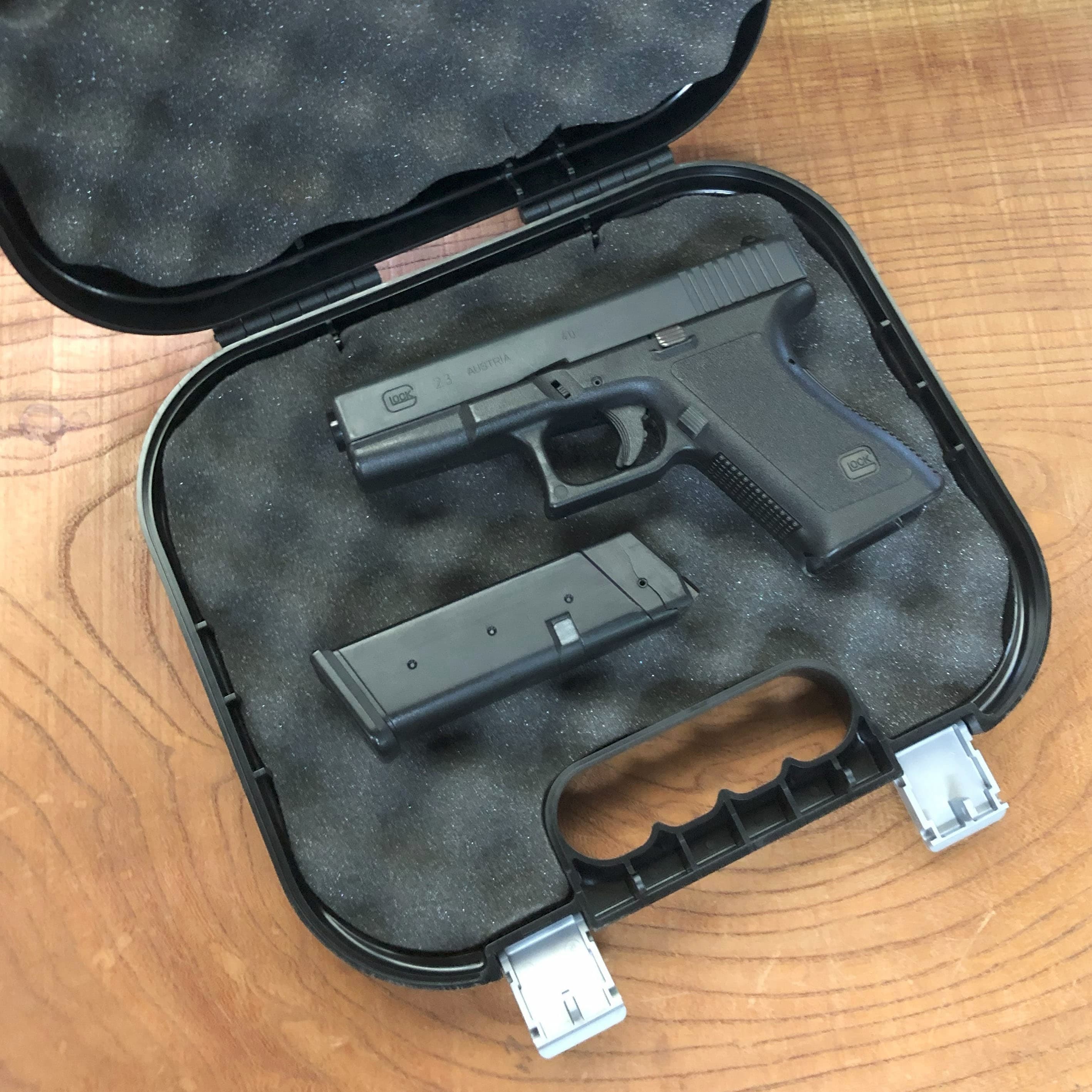 軍放出品 ハンドガンケース Glock Pistol Case 1丁用 クリーニング