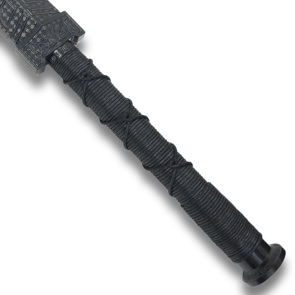 中国剣 ジャン 軽量模造刀 全長100cm 柄巻き シルバー | ミリタリー