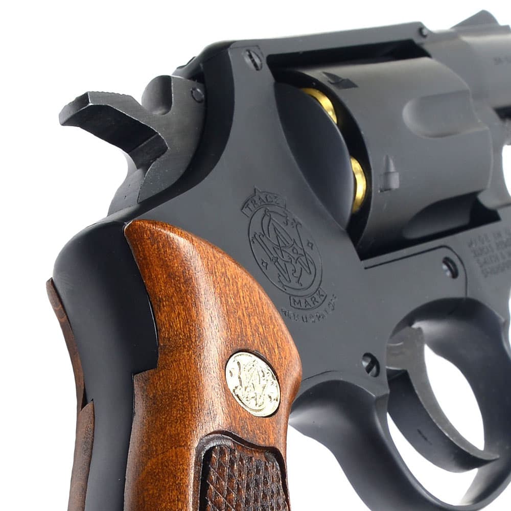 マルシン ガスガン M10 2インチ マットブラックABS 木製グリップ