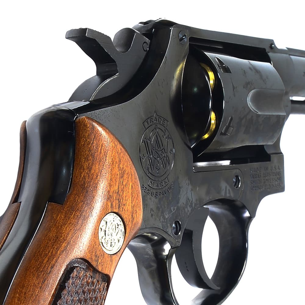 マルシン m10 3インチ ブラックHW 木製グリップ 付属品あり マルシン リアルカートガスリボルバー S&W M10 3インチ HW ハーフ