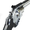 マルシン ガスガン S&W M686 パワーカスタム DAVISラバー調グリップ シルバーABS
