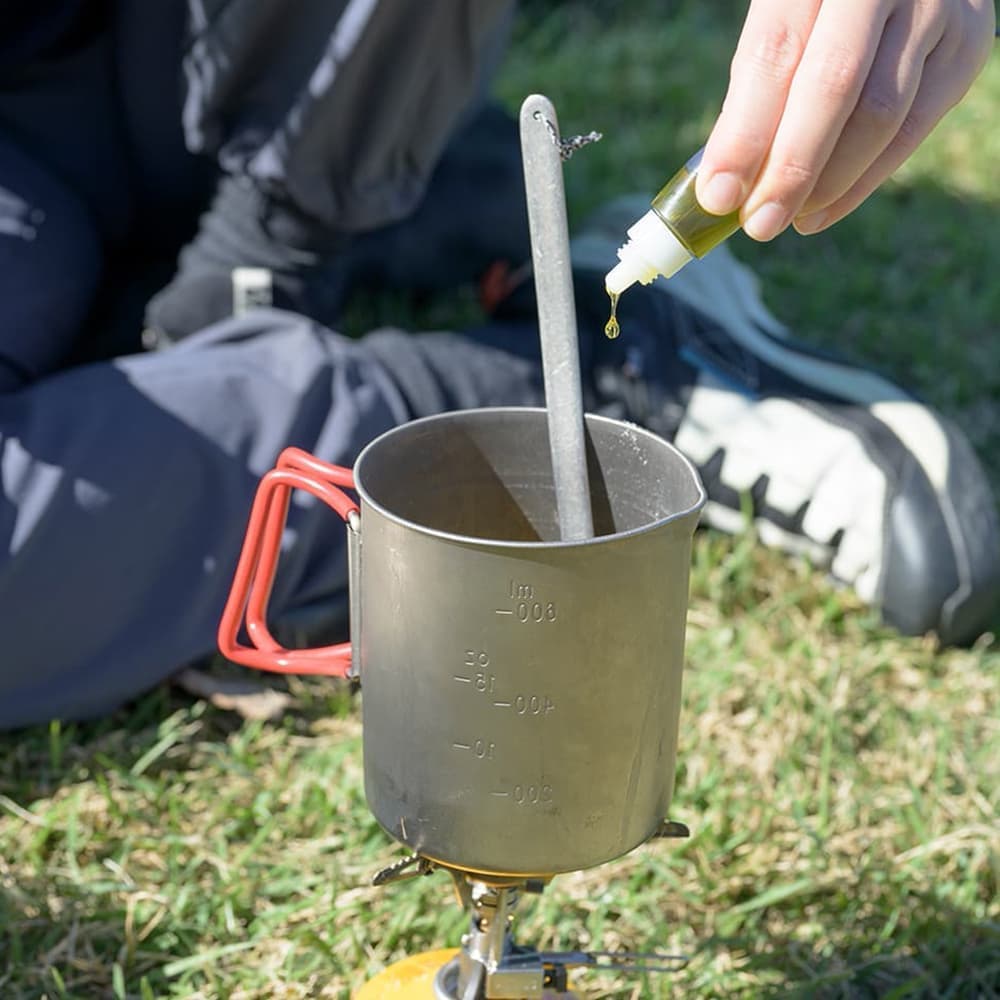 EVERNEW チタンポット Ti Maccheroni pot 750 湯切りフタ付き ECAL755