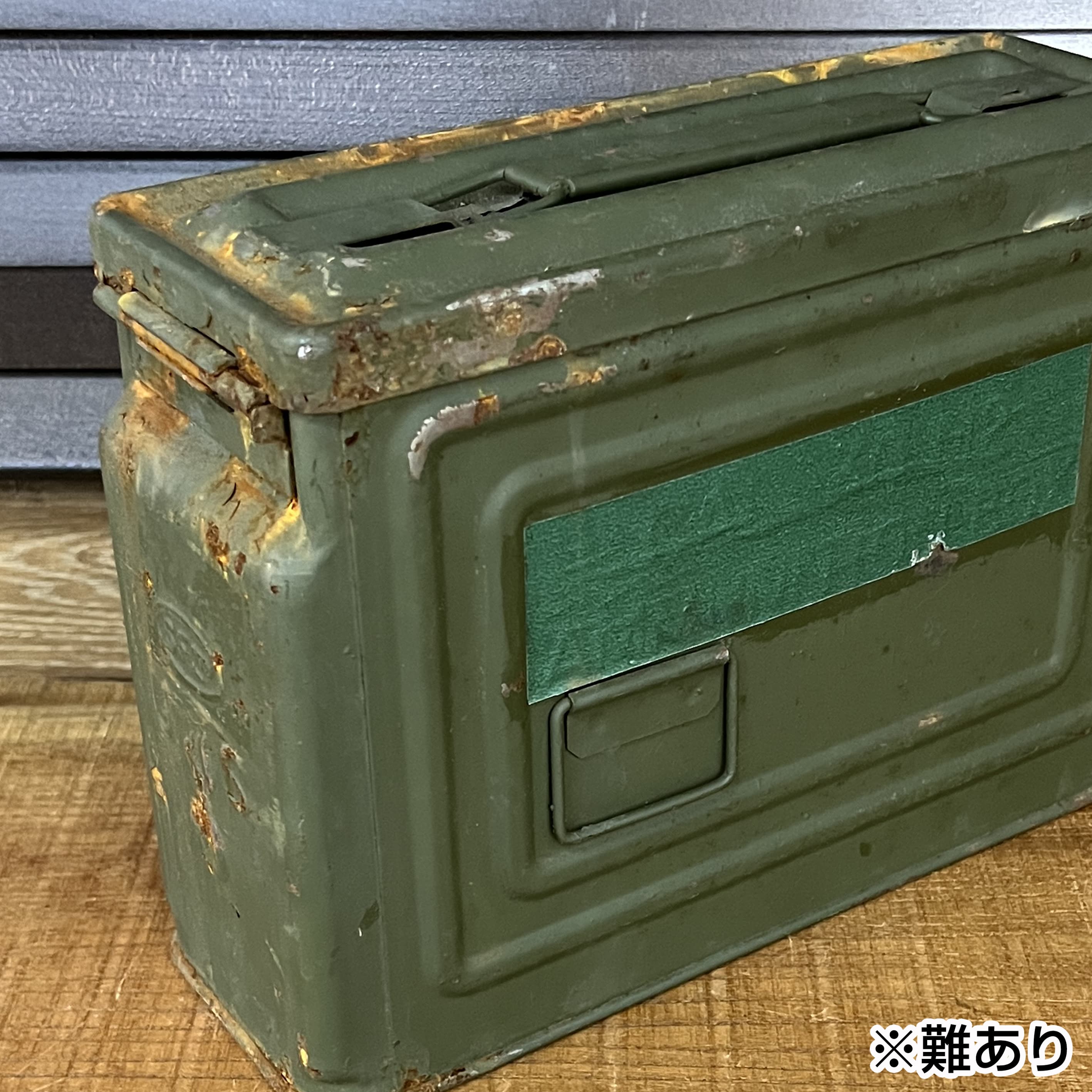 o*2様 米軍放出品　20MM　アモカン　ビンテージ 米軍放出品 アモカン WW2 M2 Cal. 30/7.62 NATO 弾薬箱 | ミリタリー