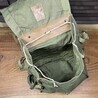 ルーマニア軍放出品 バックパック ODカラー コットンキャンバス/革