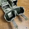 イギリス軍放出品 ダブルマガジンポーチ PLCE装備 ベルクロ式フラップ MTP迷彩 6本収納