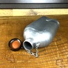 フランス軍放出品 キャンティーン 水筒 ポーチ付き ベルトフック付き