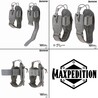 MAXPEDITION ラジオポーチ サイズ調整可能