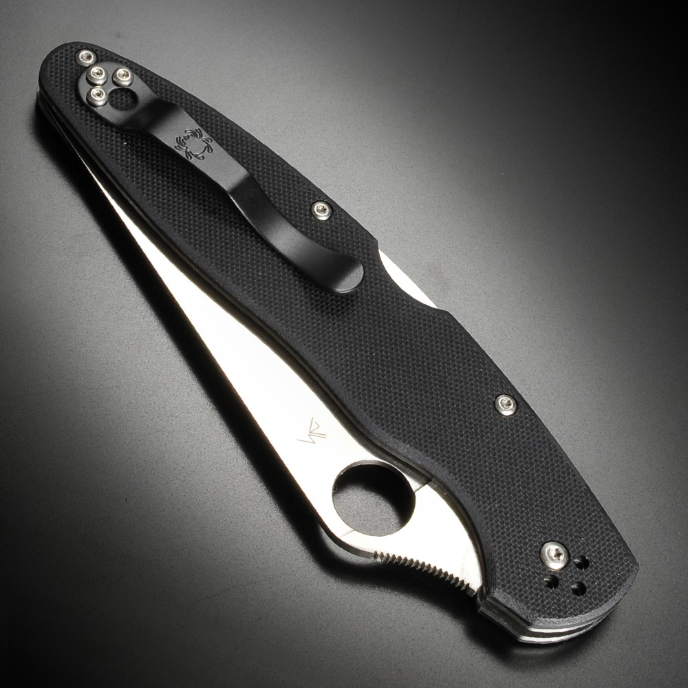 ミリタリーショップ レプマート / Spyderco ポリス4 折りたたみナイフ