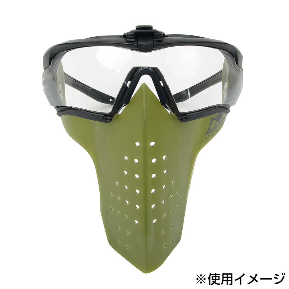 田村装備開発 フェイスガード S.A.S FACE GUARD グリーン TAM4005GR