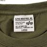 ALPHA 半袖Tシャツ ARMY TC1033