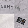 ALPHA パーカー プルオーバー ARMY ヘザーグレー