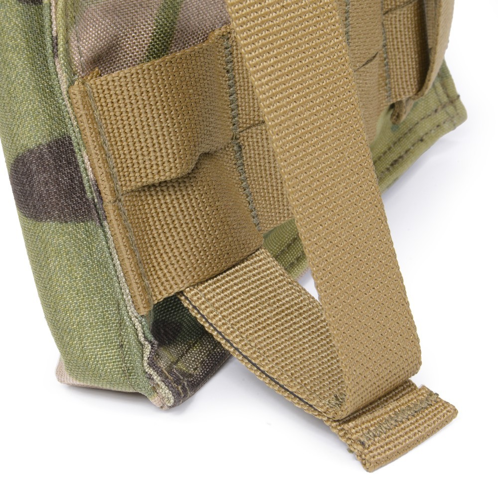 WARRIOR ASSAULT SYSTEMS ユーティリティポーチ 横型 スモール MOLLE対応 W-EO-SHMP コヨーテタン ウォーリアーアサルトシステムズ UTILITY POUCH ミリタリーポーチ 軍用ポーチ サバゲーポーチ 収納 サバゲー装備
