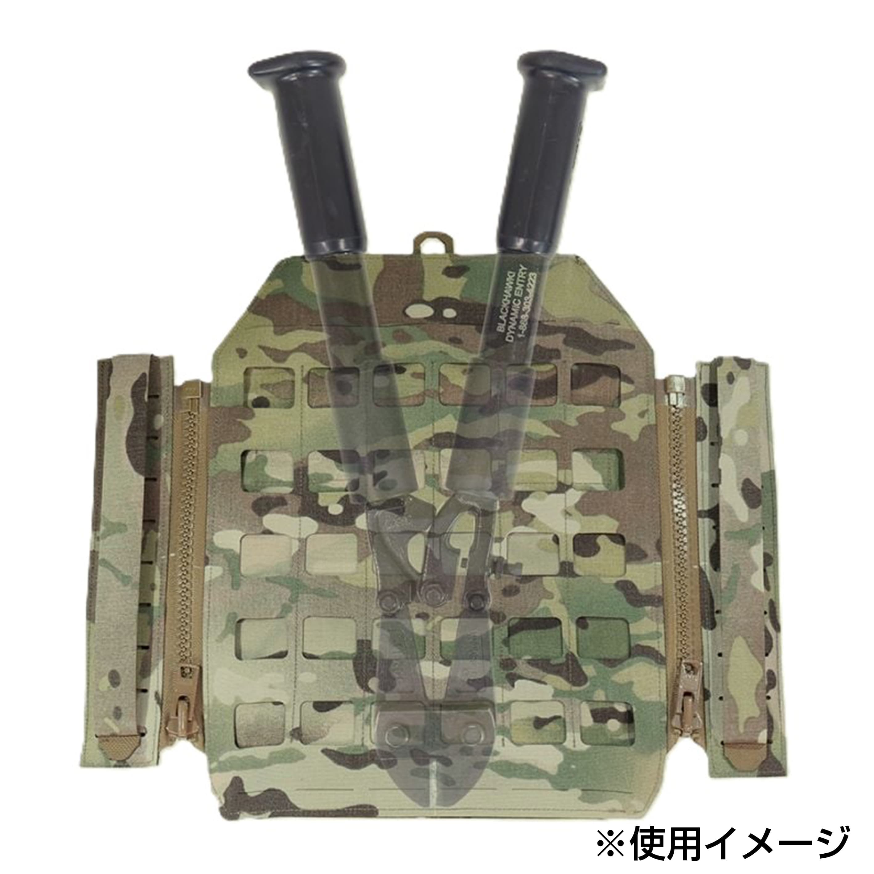 Warrior Assault Systems バックパネル ABP レーザーカット MOLLE取付