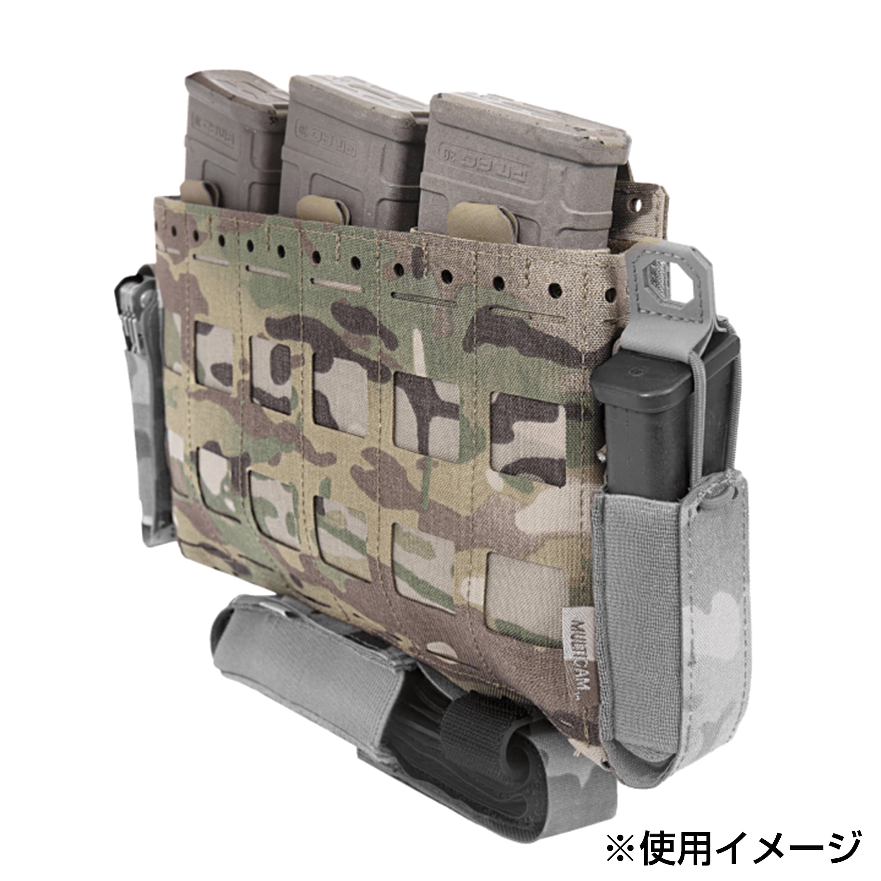 M4Pマグ用のインサートと陸自迷彩のインサートポーチ ライフル用 カイデックスインサート付 マガジンポーチ 各色 : MILITAC
