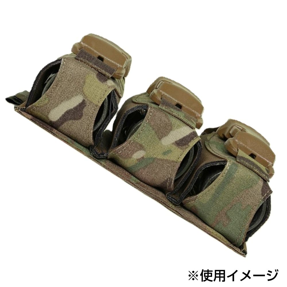 Warrior Assault Systems フラッシュバンポーチ 40mm 三個用 レーザー