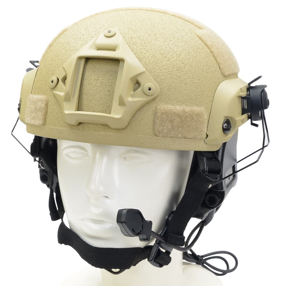WADSN タクティカルヘッドセット SORDIN ヘルメットアダプター付き Ver