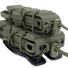 HSGI ライフル&拳銃用マグポーチ TACO V2 ダブルデッカー M4/AK/7.62mm/9mm/45口径 ポリマー 16DD01