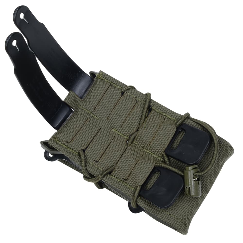 実物【ハイスピードギア】TACO マガジンポーチ 2連×3 OD色 自衛隊 実物【ハイスピードギア】TACO マガジンポーチ 2連×3 OD色 自衛隊
