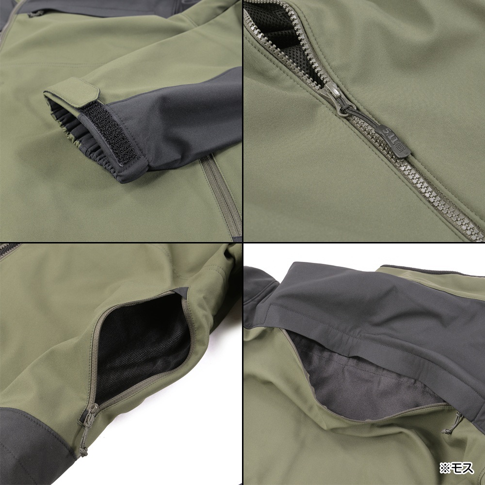 5.11 Tactical ジャケット カメレオン ソフトシェル 48099